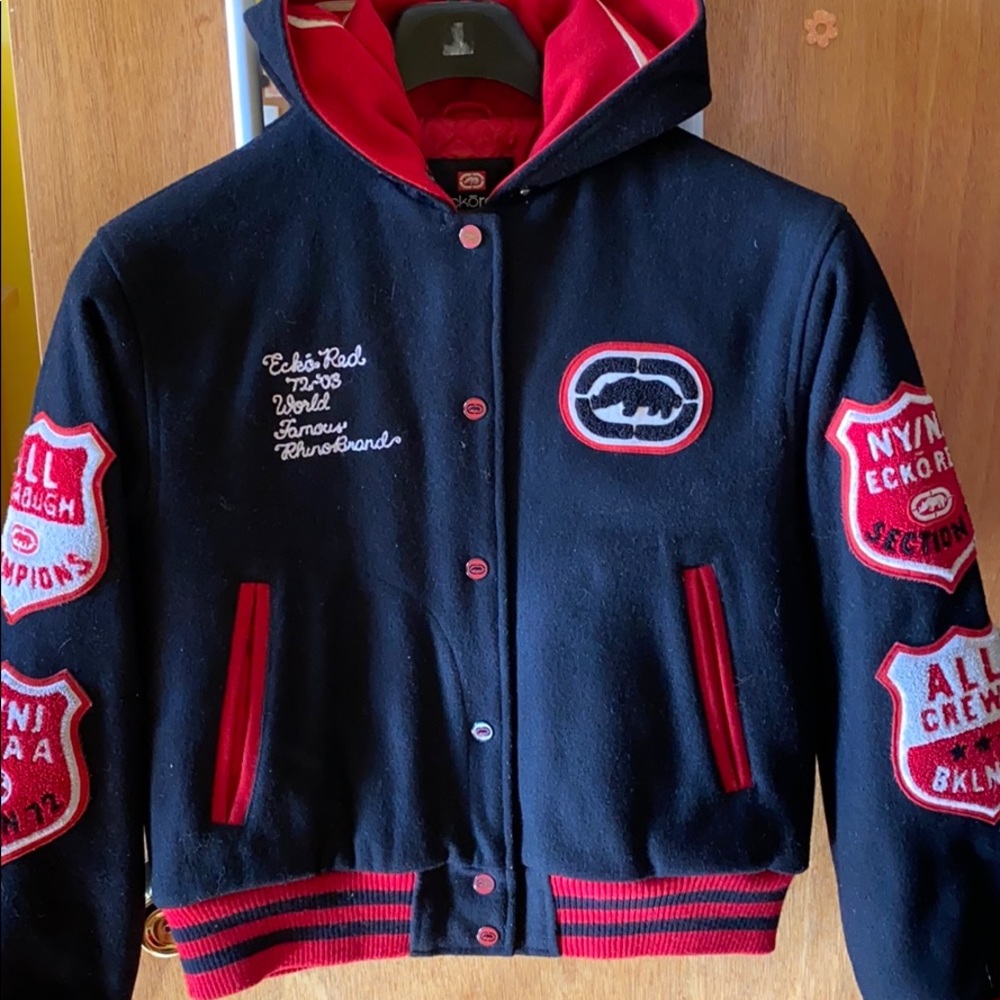 Ecko Red Bomber Jacket